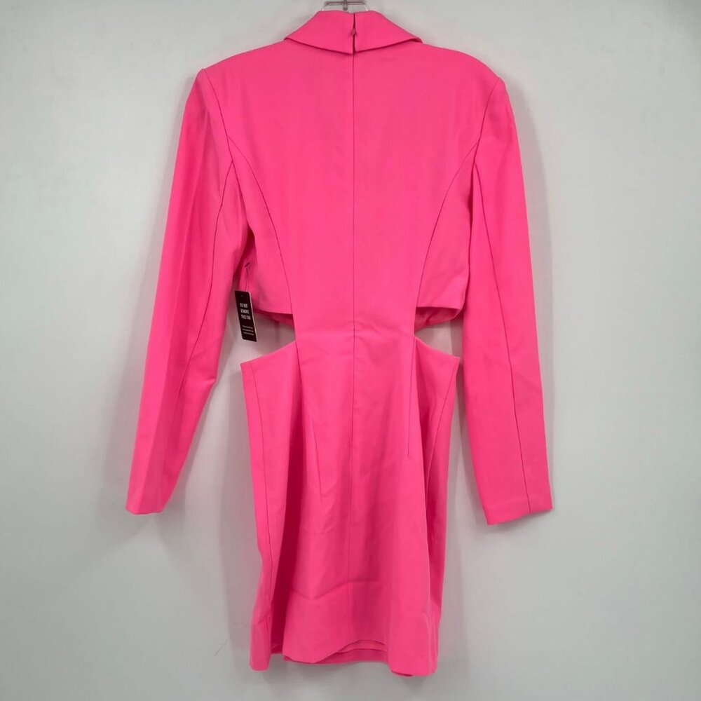 Express Pink Cut Out Blazer Dress | Size XS - Picture 2 of 8
